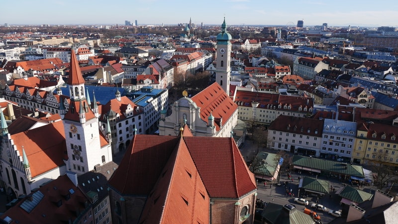 Aerial View of Munich