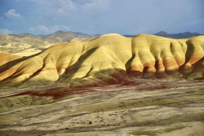 Painted Hills Landscape in Central Oregon