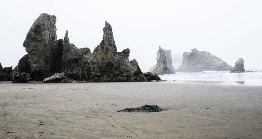 Bandon Beach Rock Formations