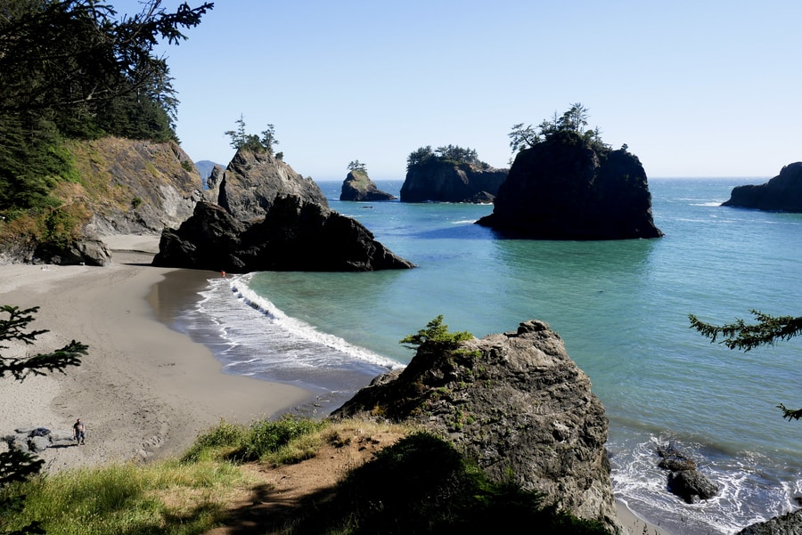 Secret Beach in Samuel H Boardman State Park