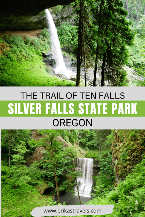 Trail of Ten Falls in Oregon