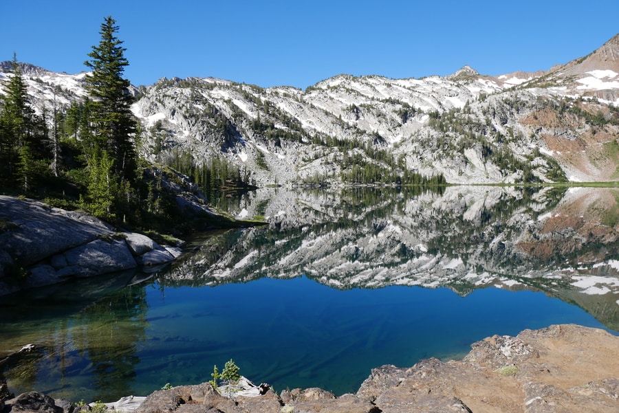 Ice Lake Trail in the Wallowa Mountains