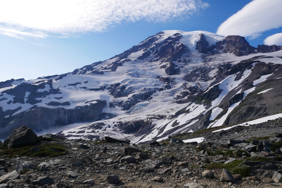 View of Mt Rainier from Paradise