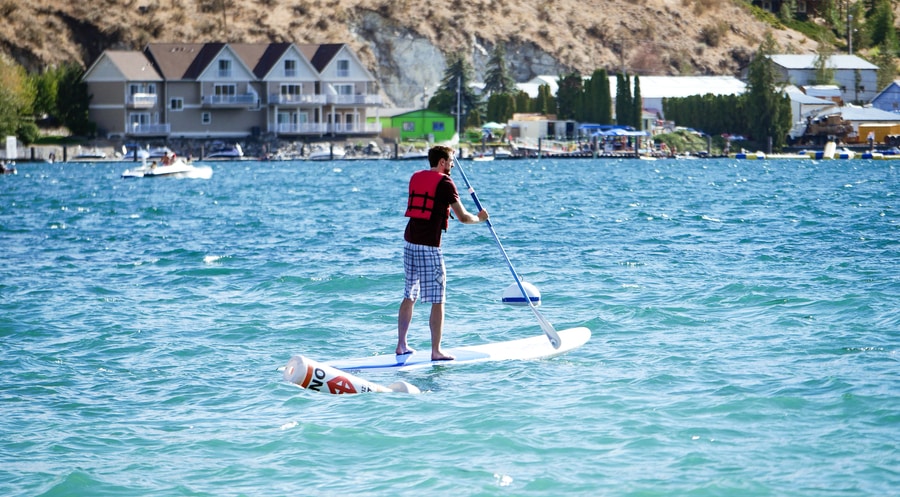 Paddle Boarding Lake Chelan