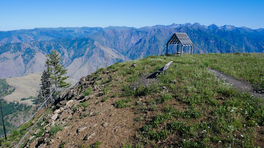 Seven Devils Wilderness from Hat Point Oregon