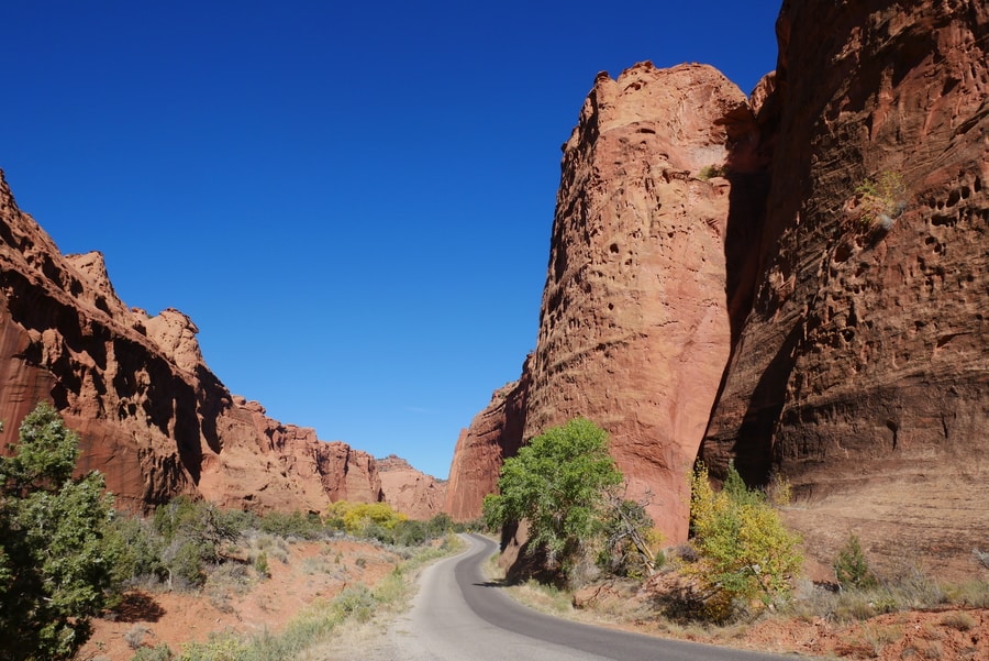 Burr Trail Road in Utah