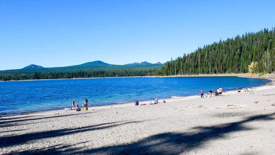 Elk Lake Beach