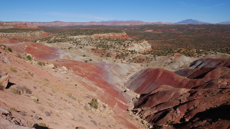 Chinle Hills Overlook in Grand Staircase Escalante