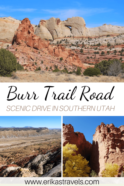 Burr Trail Road Scenic Drive in Utah