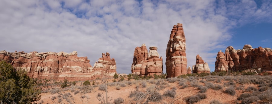 The Needles in Chesler Park, Canyonlands
