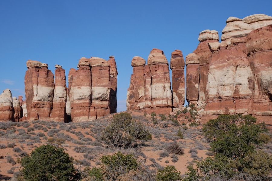 Chesler Park Trail in Canyonlands National Park