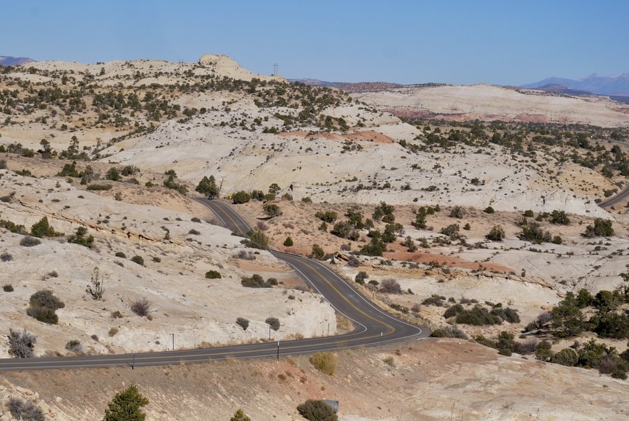 Scenic Highway 12 in Utah