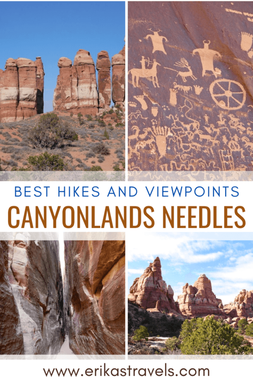Guide to the best hiking trails and viewpoints in the Canyonlands Needles | Needles District | Chesler Park | Druid Arch | Joint Trail #Canyonlands