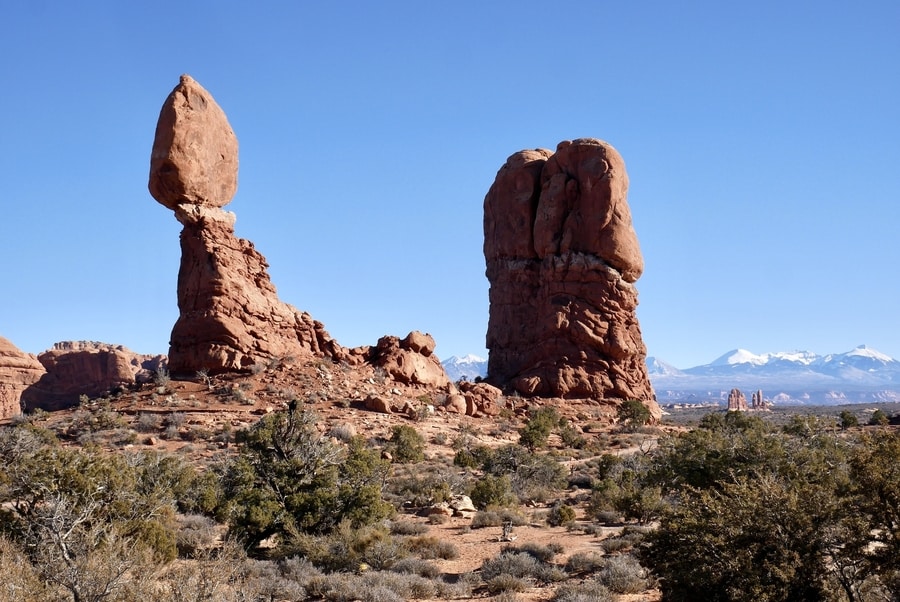 Balanced Rock in Arches National park