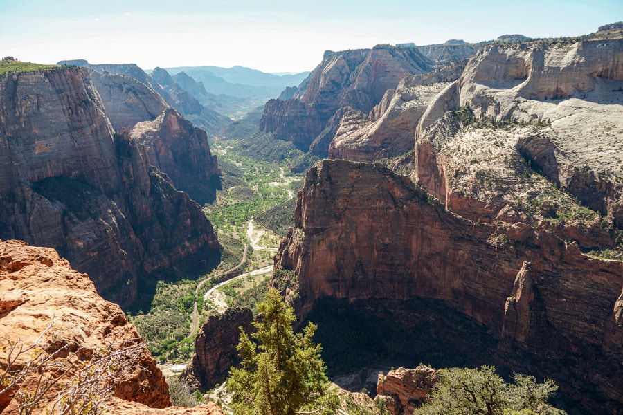 View from Observation Point, Zion