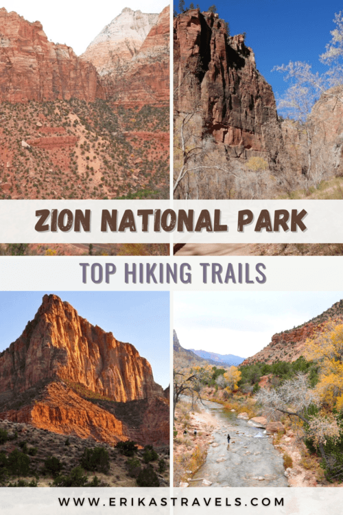 Hiking Trails in Zion National Park