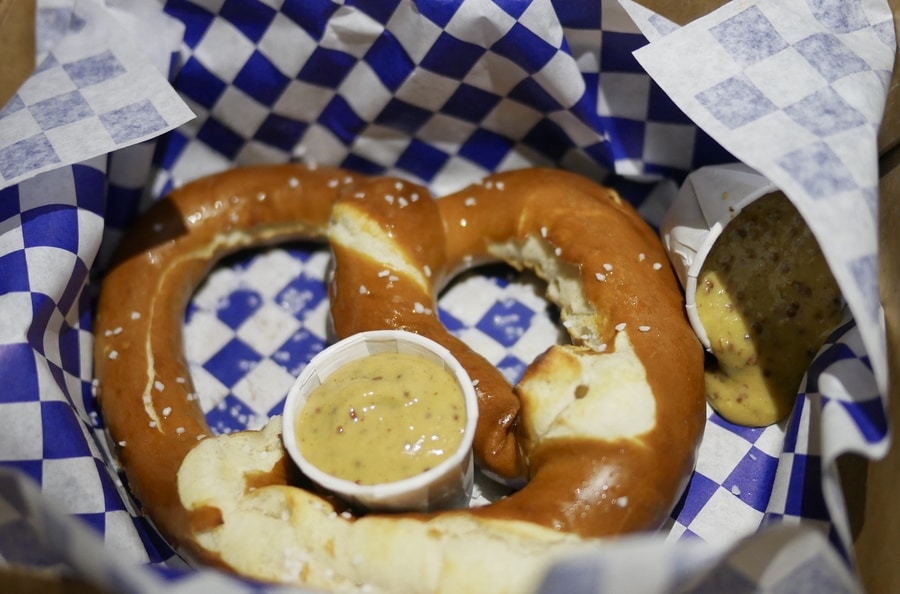 Pretzel from Munchen Haus