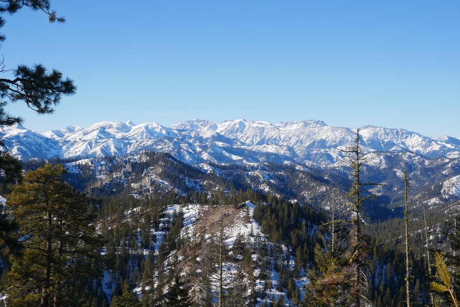 Scenery along Highway 97