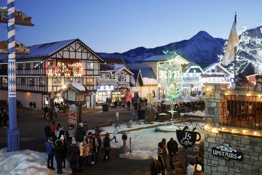 Christmas Lights in Leavenworth