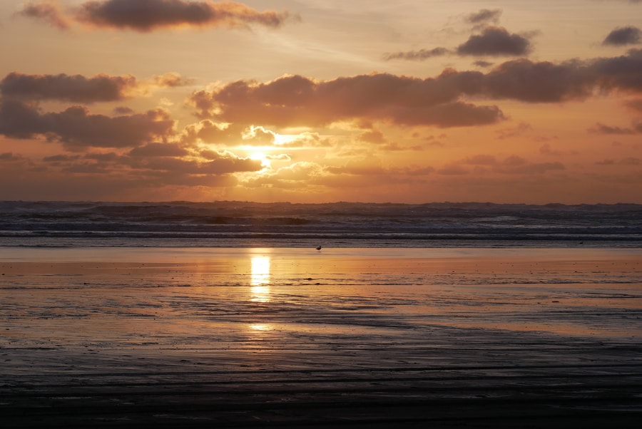 Sunset in Ocean Shores, Washington