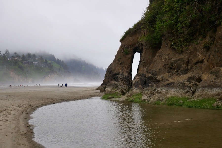 Neskowin Beach on the Oregon Coast