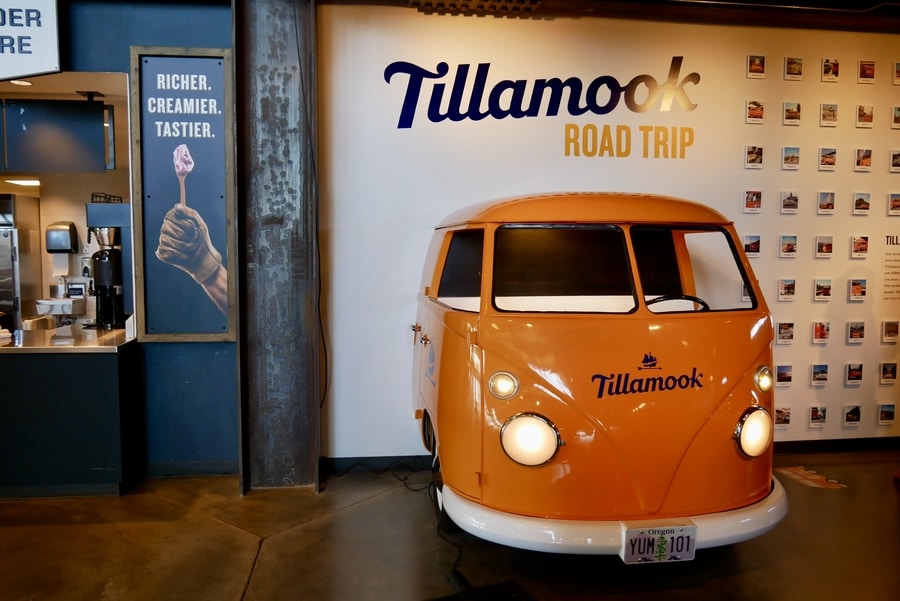 Tillamook Cheese Factory in Oregon