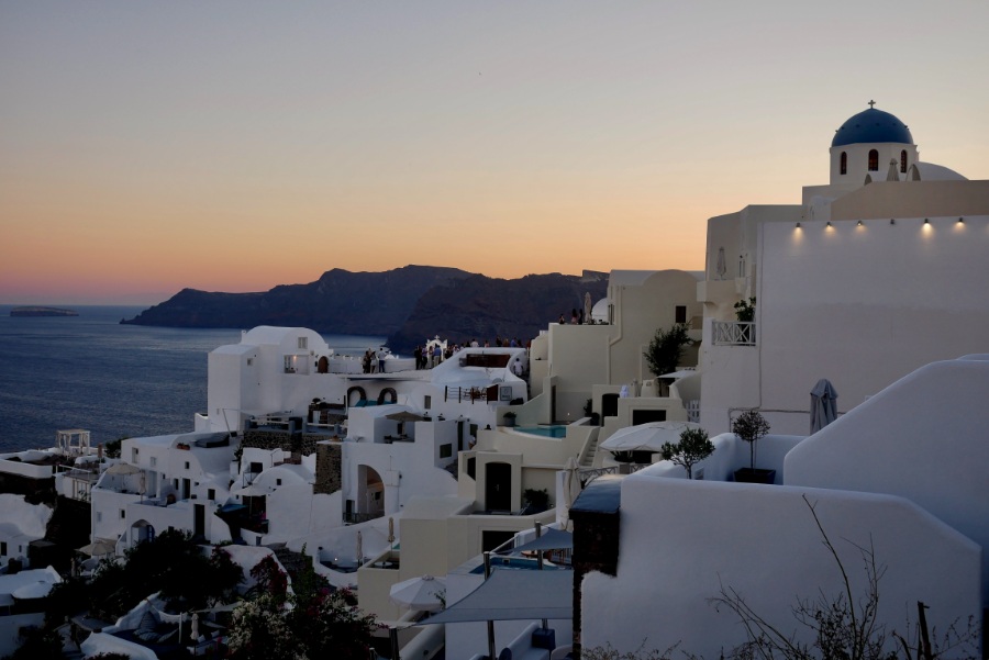 Sunset in Oia