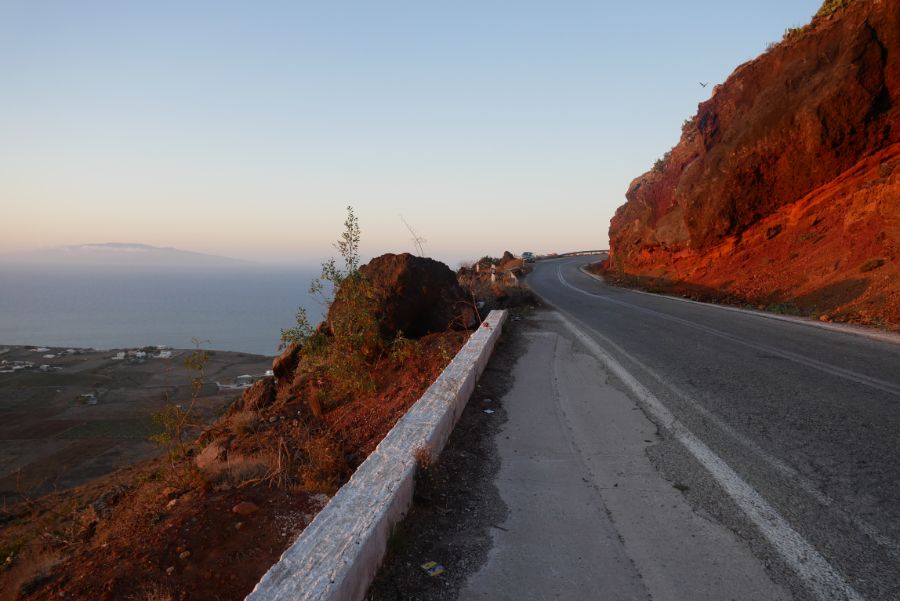 Beautiful Road, Santorini