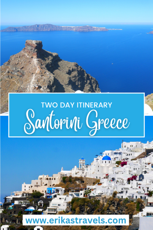 Santorini Greece Itinerary
