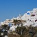 Santorini White Village and Blue Domes