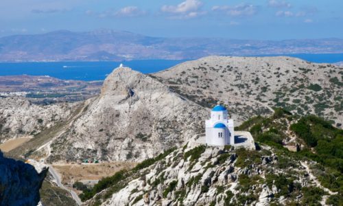 Hilltop Churches in Naxos Greece