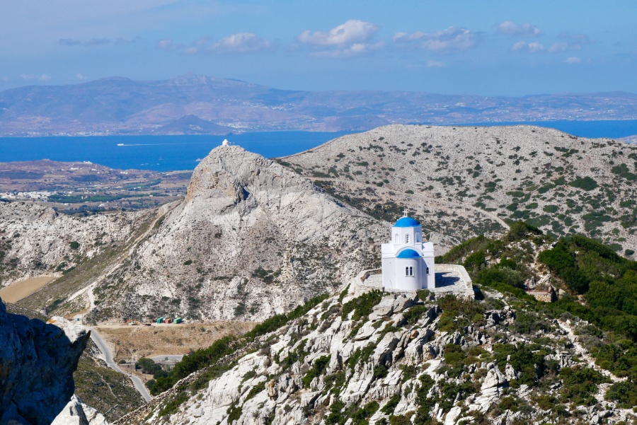Hilltop Churches in Naxos Greece