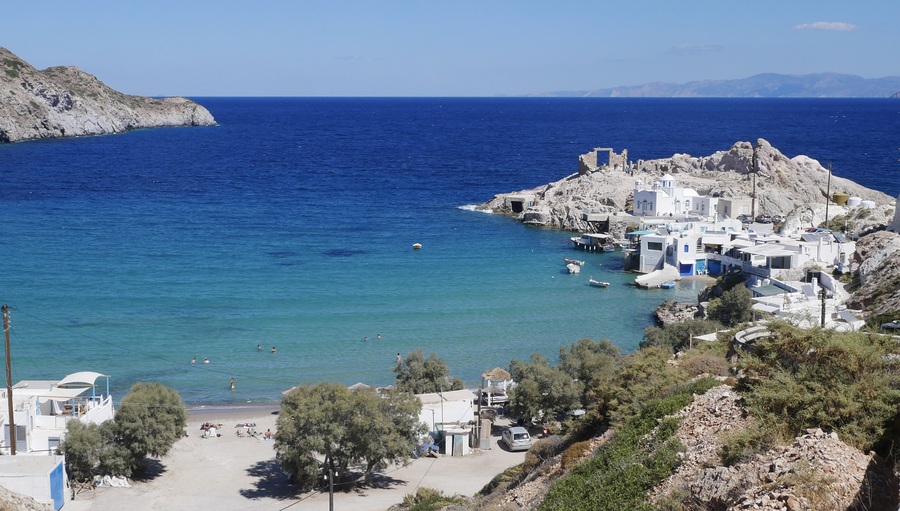 Firopotamos Village in Milos