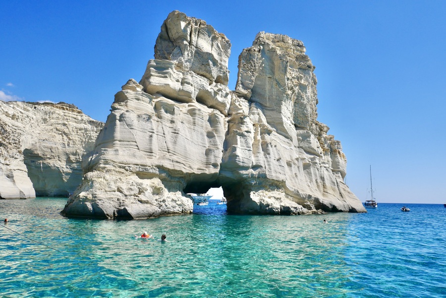 Kleftiko Rock Formations 