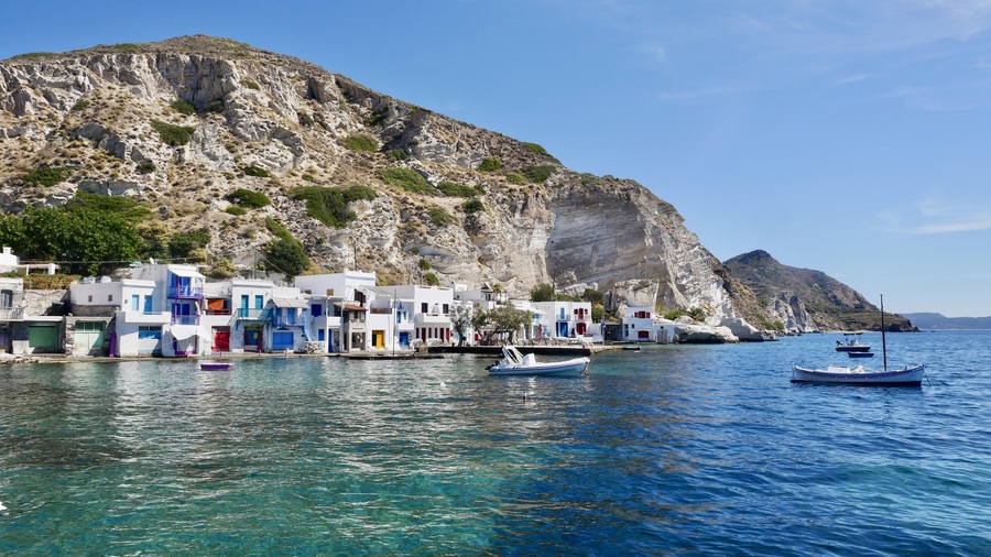 Klima Village in MIlos