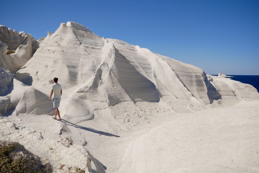 Sarakiniko lunar landscape