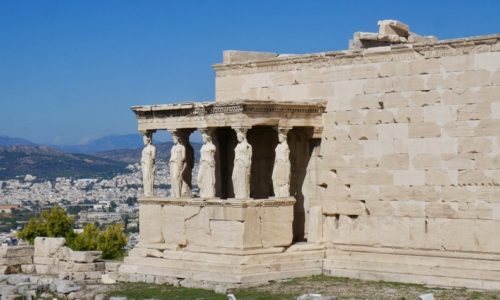 Erechtheion statues