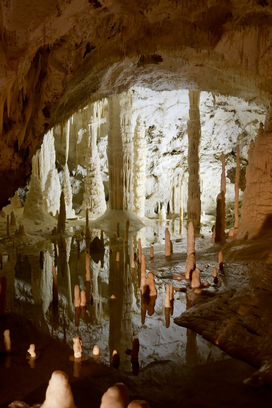 Frasassi Caves Stalagmites and Stalactites