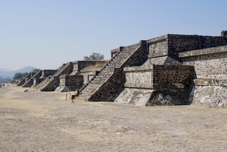 Avenue of the Dead in Teotihuacan
