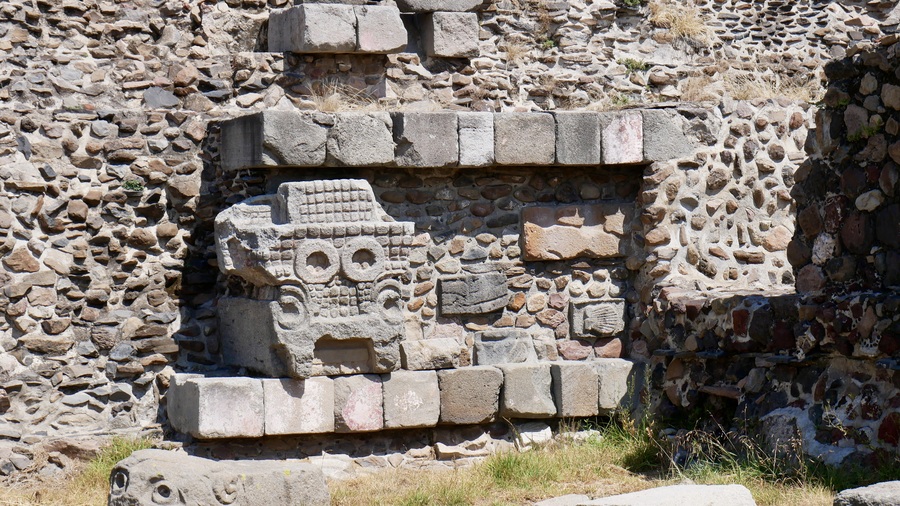 Stonework in Teotihuacan
