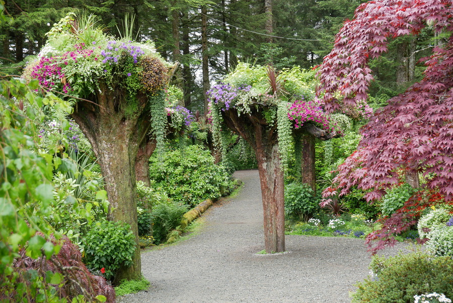 Glacier Gardens in Juneau Alaska